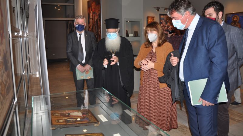 Εικόνες του Θεόφιλου στο Αρχαιολογικό Μουσείο Ηγουμενίτσας